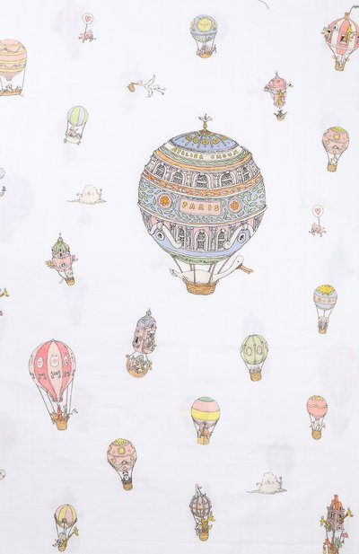 Хлопковый пододеяльник ATELIER CHOUX, арт. DUVET C0VER H0T AIR BALL00NS, фото 2