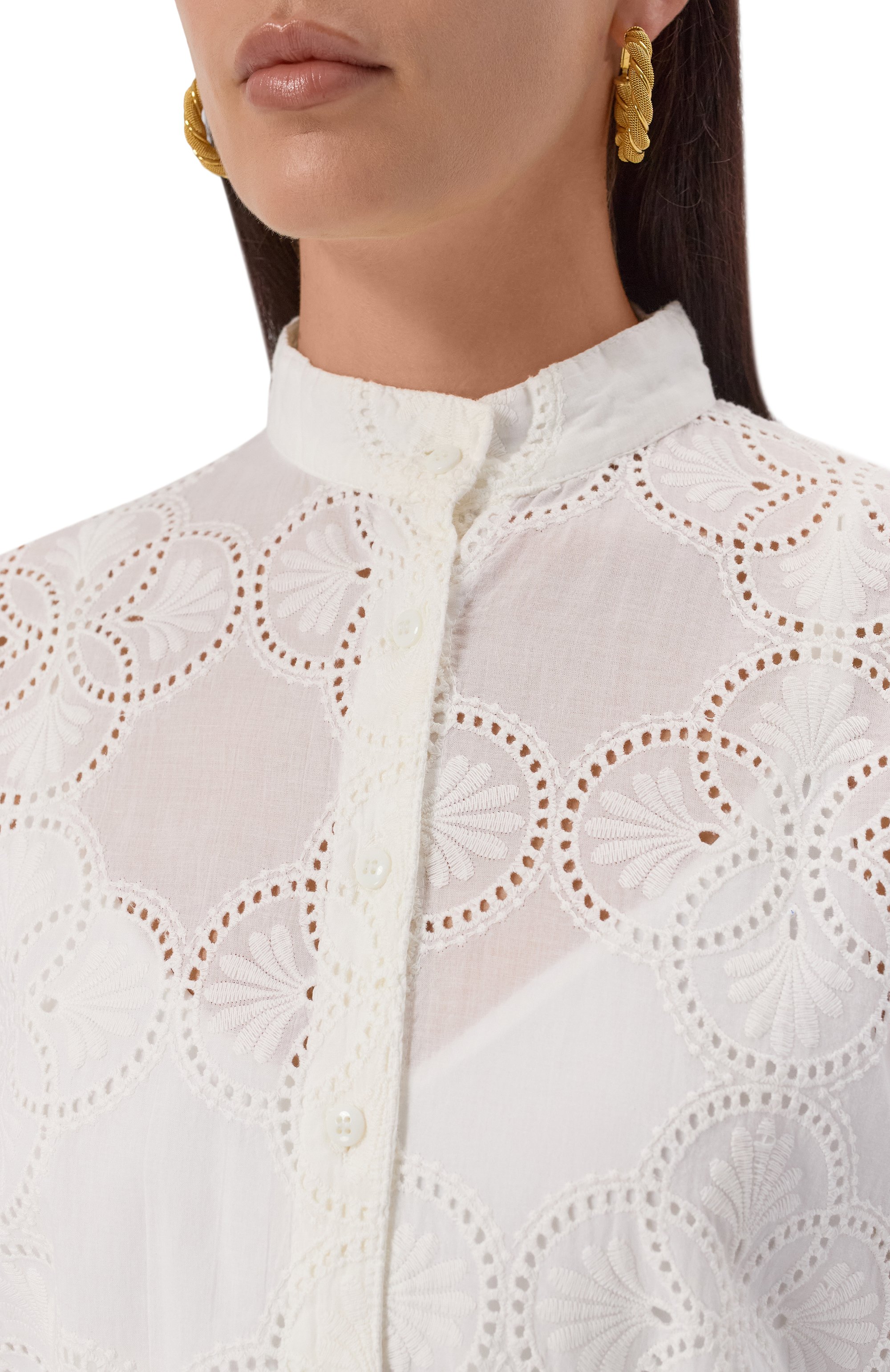 Хлопковое платье MELISSA ODABASH, арт. LUANN SS, фото 5