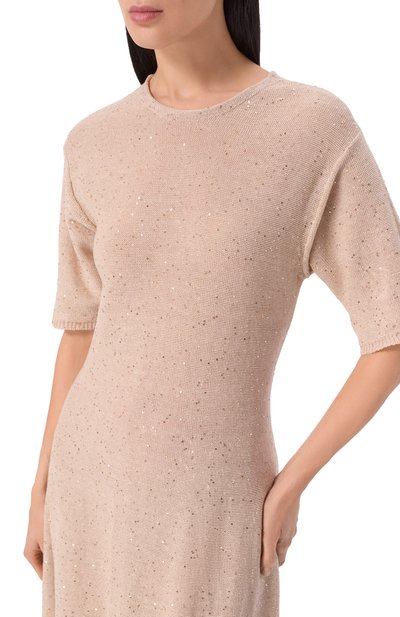 Платье изо льна и хлопка ANTONELLI FIRENZE, арт. 41797Q/01625, фото 4