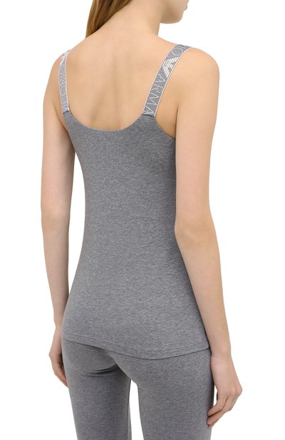 Хлопковая майка EMPORIO ARMANI, арт. 164237/0A317, фото 4