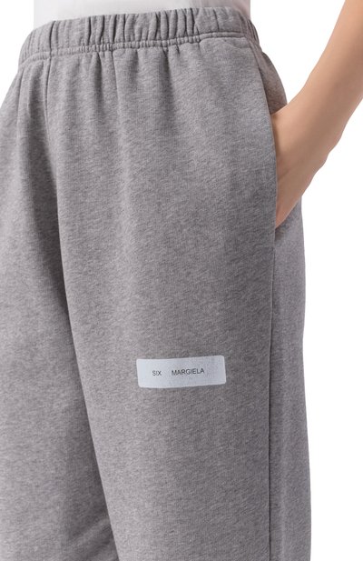Хлопковые джоггеры MM6, арт. S52KA0563/M25025, фото 5