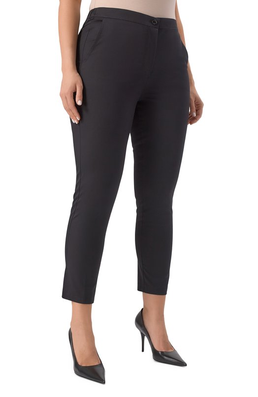 Хлопковые брюки Marina Sport ACLINE Чёрный  ACLINE Фото 3