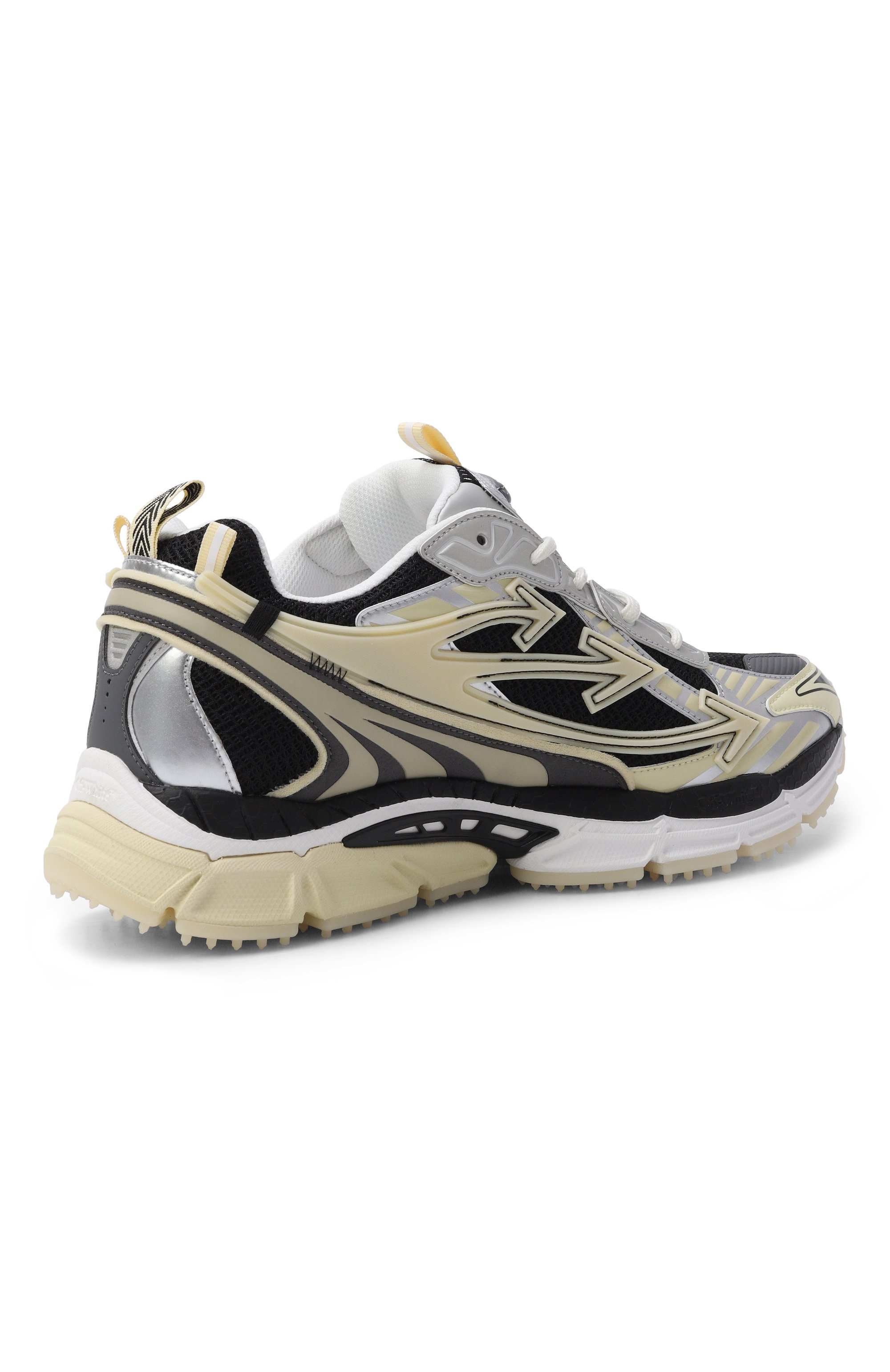 Комбинированные кроссовки be right back OFF-WHITE, арт. 0MIA295S26FAB003, фото 4