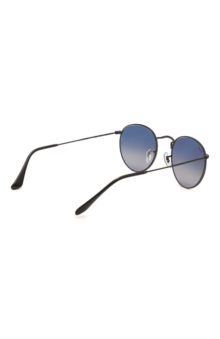 Женские солнцезащитные очки RAY-BAN серого цвета, арт. 3447N-002/71 | Фото 5 (Тип очков: С/з; Кросс-КТ: С/з-унисекс; Нос: Не проставлено; Региональные ограничения белый список (Axapta Mercury): Не проставлено; Материал: Металл; Оптика Гендер: оптика-унисекс; Очки форма: Круглые)