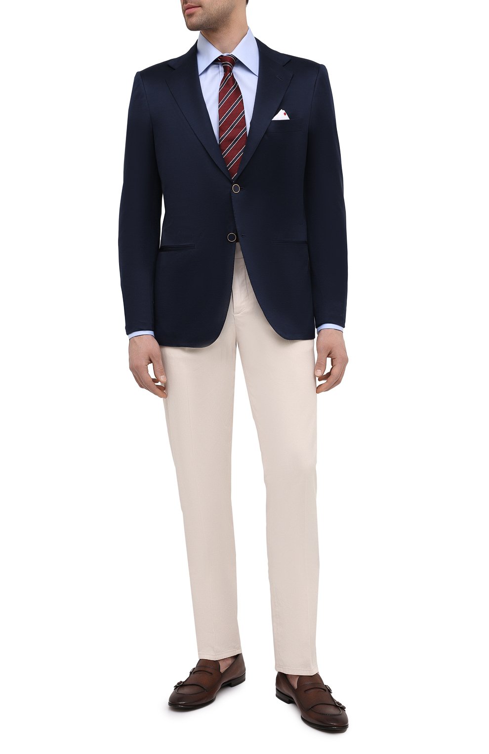 Хлопковый пиджак KITON, арт. UG81H07609, фото 2