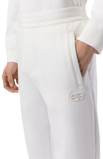 Хлопковые джоггеры EMPORIO ARMANI, арт. EM004539/AF10013, фото 5