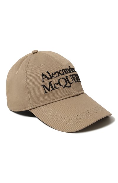 Хлопковая бейсболка ALEXANDER MCQUEEN, арт. 688658/4105Q9760, фото 1