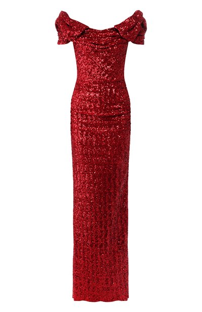 Платье-макси c пайетками DOLCE & GABBANA, арт. F6B0HT/FLM7Q, фото 1