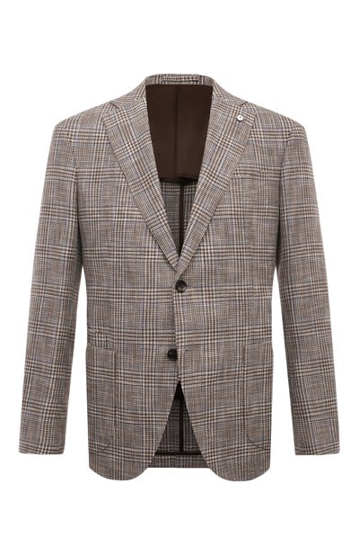 Пиджак из хлопка и льна L.B.M. 1911, арт. 2411/42304, фото 1