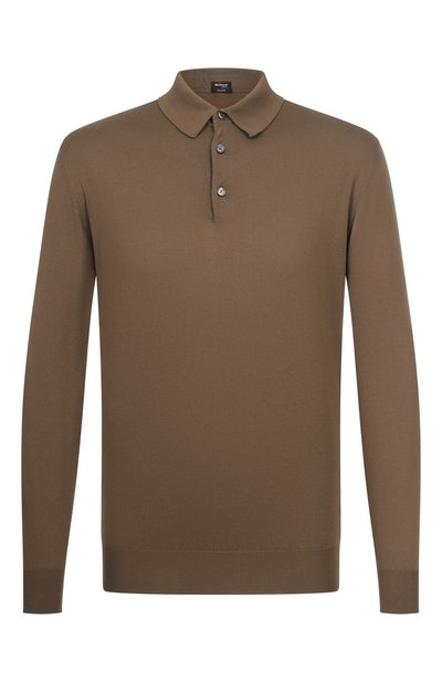 Мужская хлопковое поло KITON, арт. UMKXX35K356