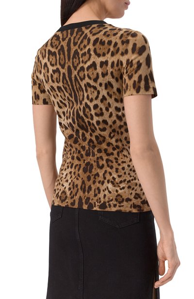 Хлопковый топ DOLCE & GABBANA, арт. F8S17T/FS78S, фото 4