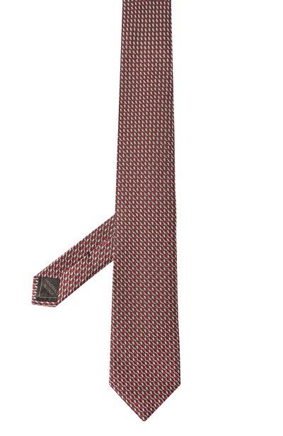 Шелковый галстук BRIONI бордового цвета по цене 44850 руб., арт. 061Q00/0E449, фото 3 Шелковый галстук BRIONI, арт. 061Q00/0E449, фото 3