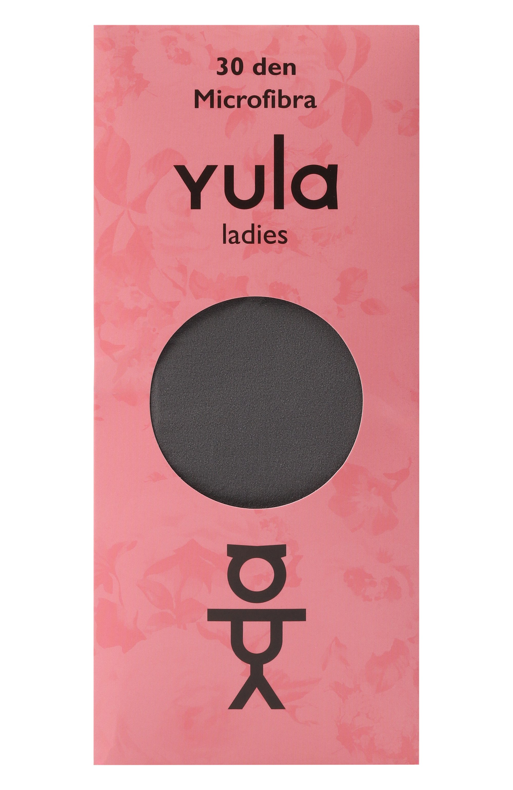 Колготки ladies 30 den YULA темно-серого цвета по цене 2200 руб., арт. YU-172, фото 1 Колготки ladies 30 den YULA, арт. YU-172, фото 1