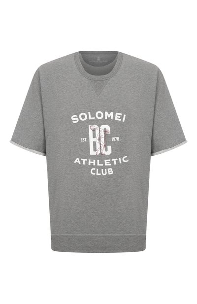 Хлопковый свитшот BRUNELLO CUCINELLI, арт. MN05N3378G, фото 1