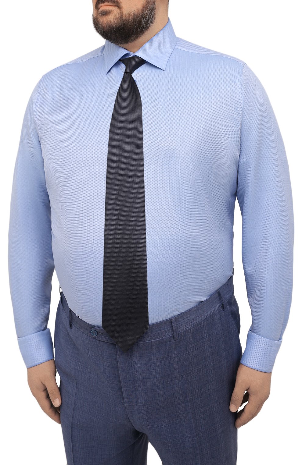 Сорочка из хлопка и льна ETON, арт. 1000 02305, фото 4