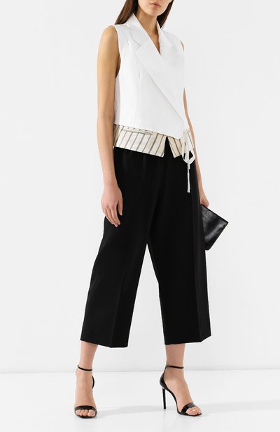 Хлопковый жилет ANN DEMEULEMEESTER, арт. 1901-1152-PA-165-002, фото 2