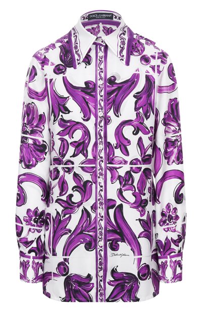 Женская шелковая рубашка DOLCE & GABBANA, арт. F5T51T/HI1ZQ