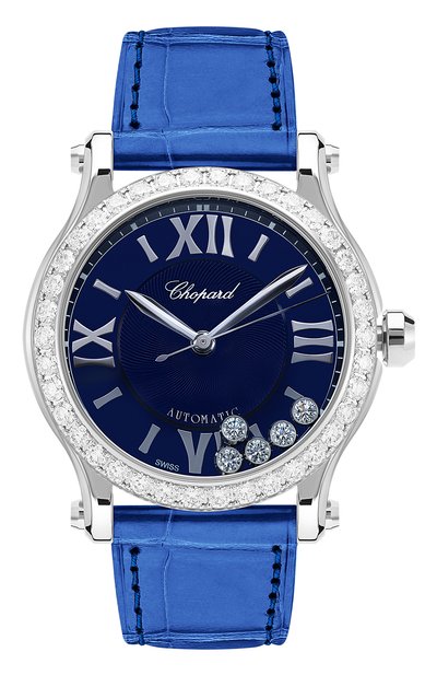 Женские часы happy sport steel diamond CHOPARD, арт. 278573-3008