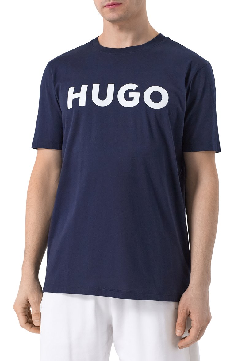 Хлопковая футболка HUGO, арт. 50467556, фото 1