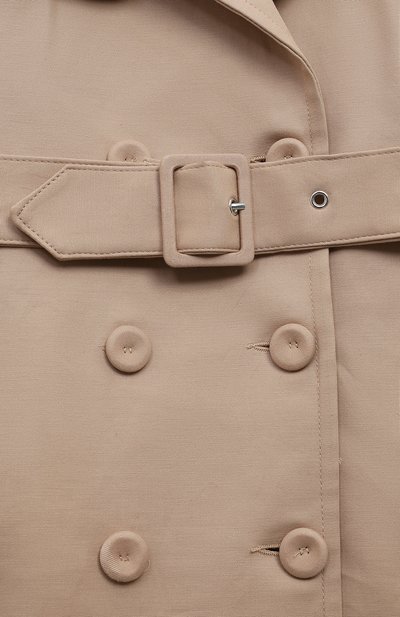 Хлопковый тренч MSGM KIDS, арт. S4MSJGC0088, фото 3