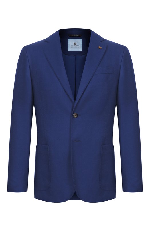 Шерстяной пиджак Colombo GI00251/ZGF/70230-U Синий GI00251/ZGF/70230-U
