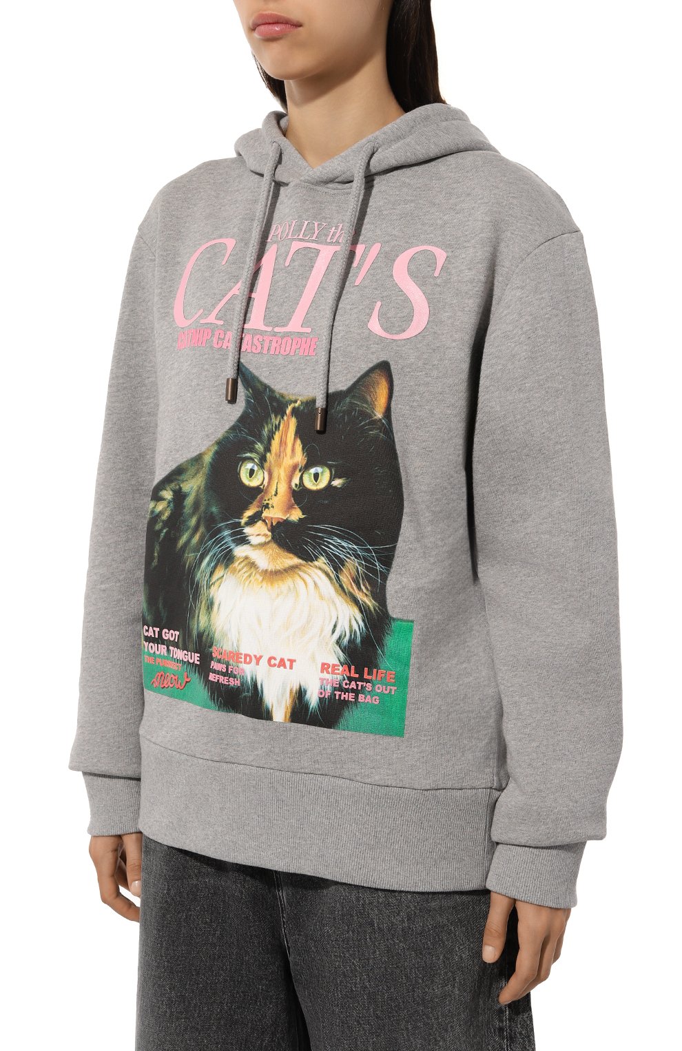 Хлопковое худи JW ANDERSON, арт. JW0203/PG0771, фото 3