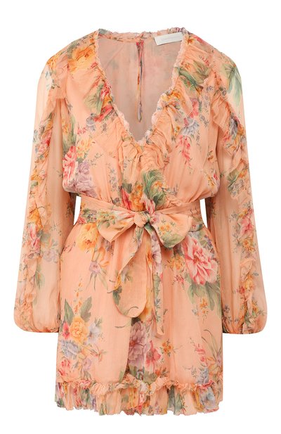 Шелковый комбинезон ZIMMERMANN, арт. 4054YZIN, фото 1