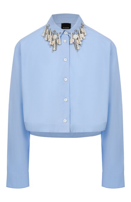 Женская хлопковая рубашка PINKO, арт. 105620/A2EU