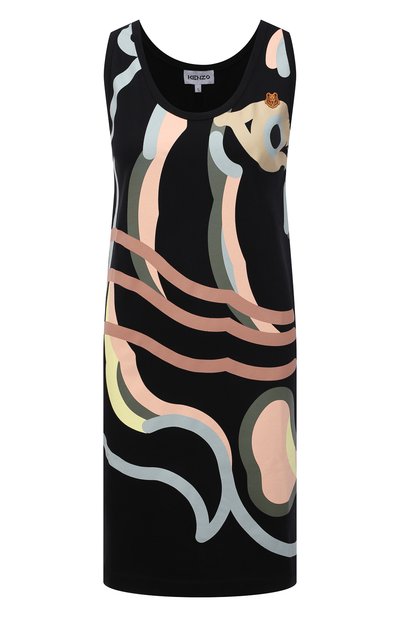 Женское хлопковое платье kenzo x wwf KENZO, арт. FB52R07874SB