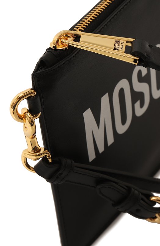 фото Кожаный футляр для документов moschino