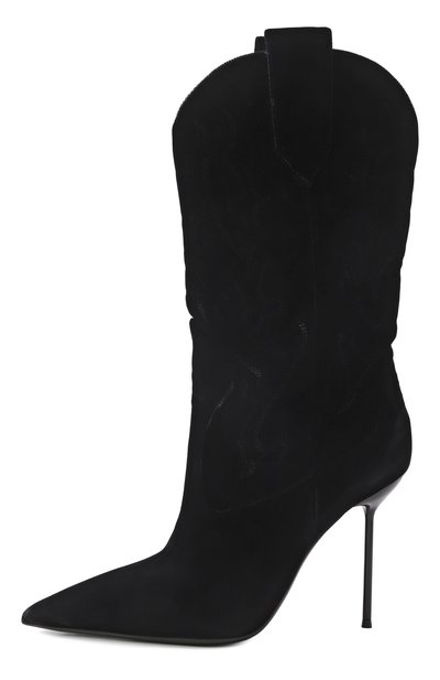 Бархатные полусапоги lidia western 105 PARIS TEXAS, арт. PX1809/XVLV6, фото 4