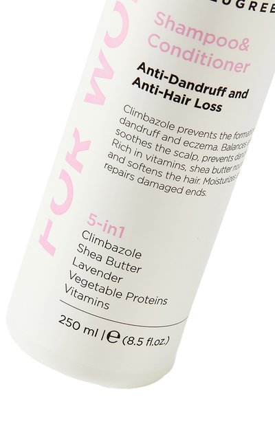 Шампунь и кондиционер 5 in 1 против перхоти и выпадения волос (250ml) BLUGREE, арт. 8682983900724, фото 4