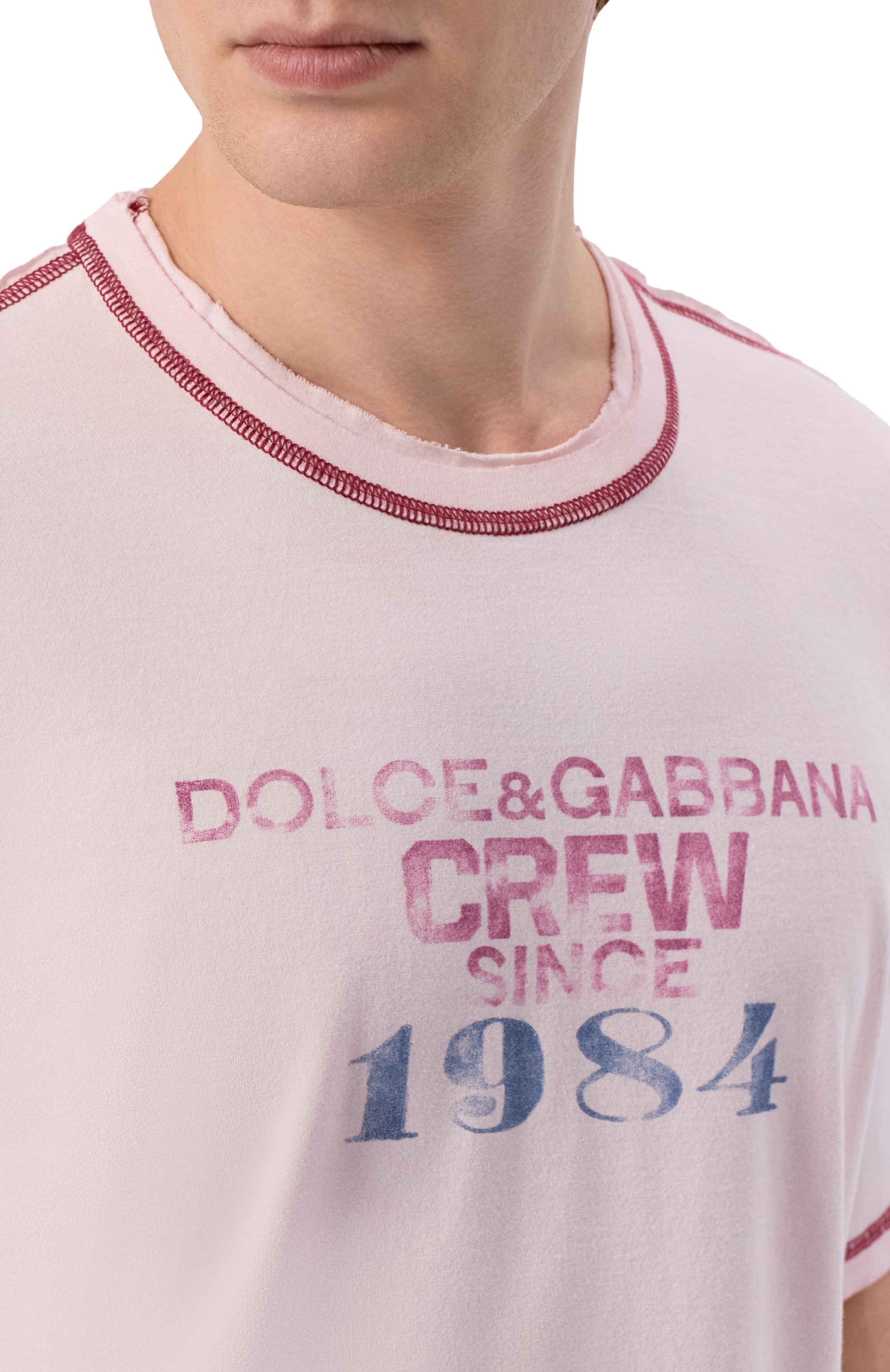 Хлопковая футболка DOLCE & GABBANA, арт. G8T05T/G7PPC, фото 5