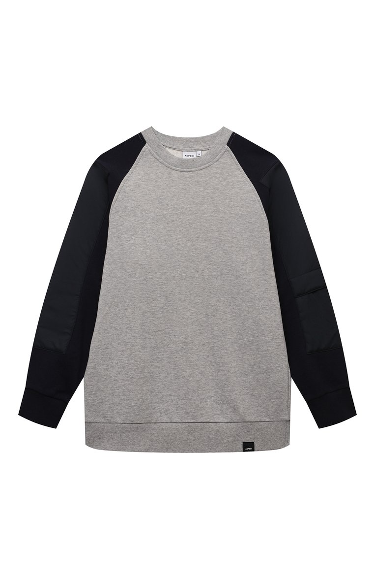 Хлопковый свитшот ASPESI, арт. F24039MFM0123/14A-16A, фото 1