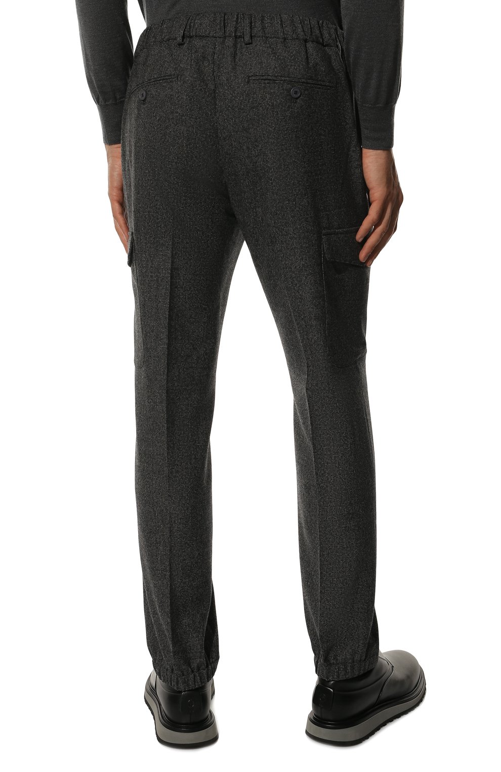 Шерстяные брюки-карго STEFANO RICCI, арт. M1T2300111/DG13HC, фото 4