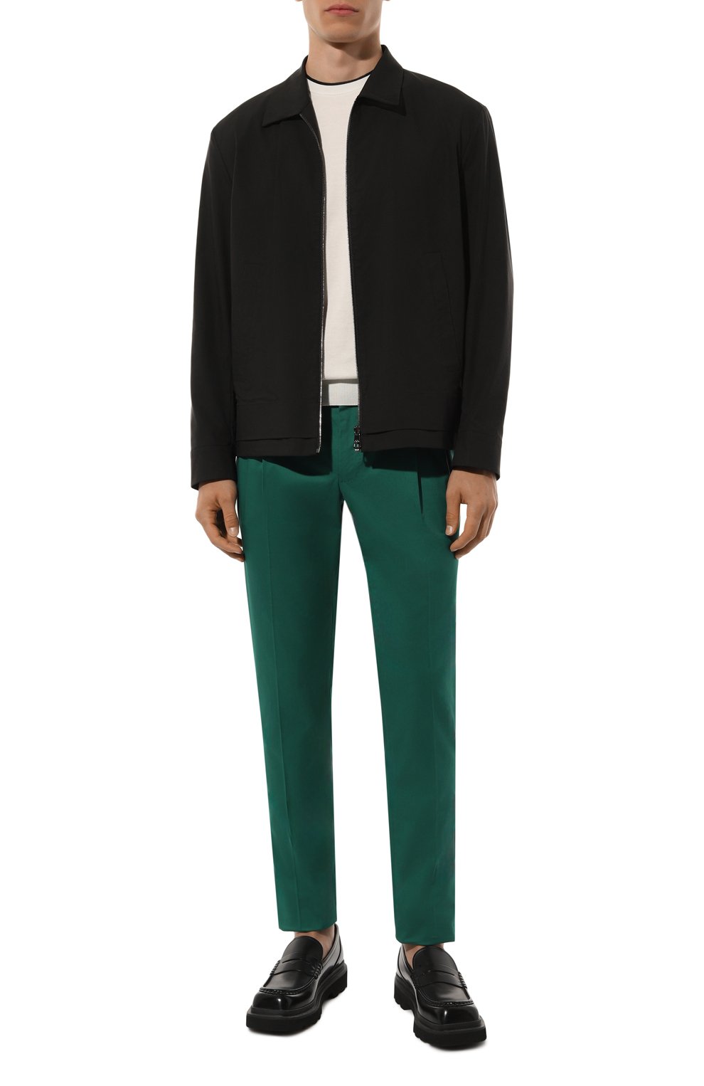 Хлопковые брюки DOLCE & GABBANA, арт. GY6UET/GI130, фото 2