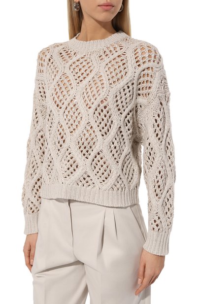 Кашемировый свитер BRUNELLO CUCINELLI, арт. M52374310, фото 3