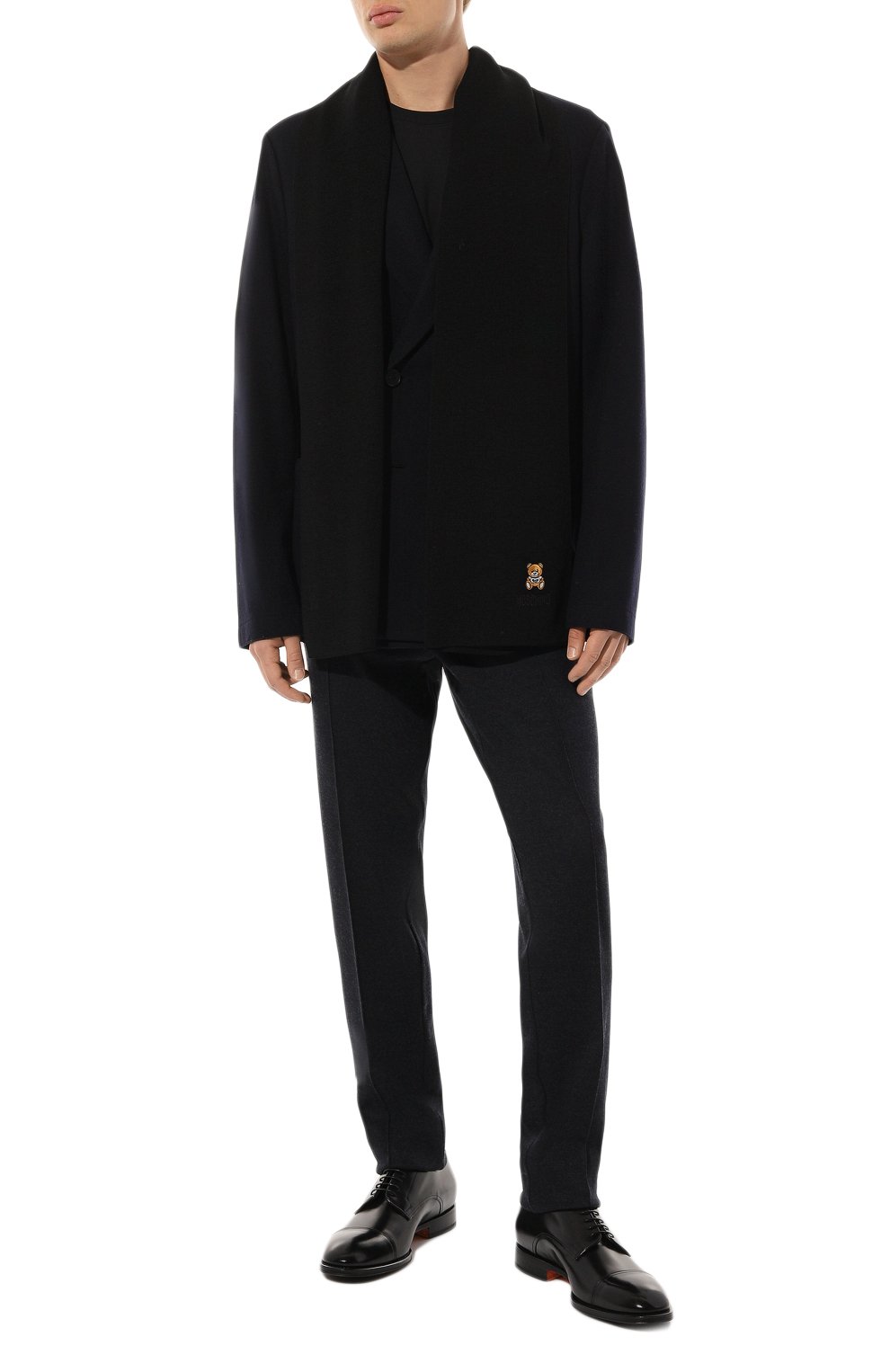 Шерстяной шарф MOSCHINO, арт. 30620/M2095, фото 2