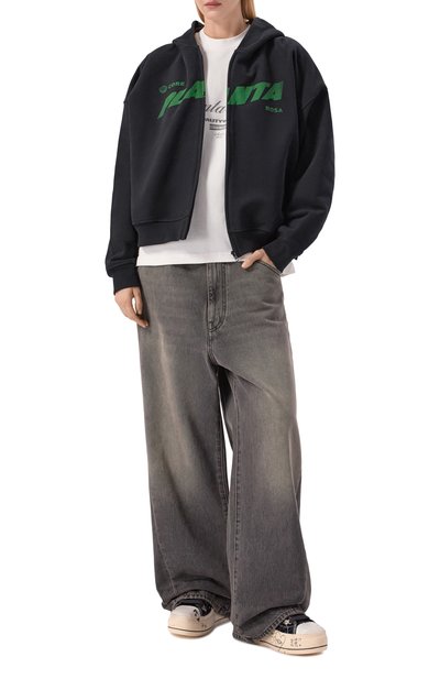 Хлопковая толстовка PLANTA ROSA, арт. PR/HZ/SATURN/470VELVET, фото 3