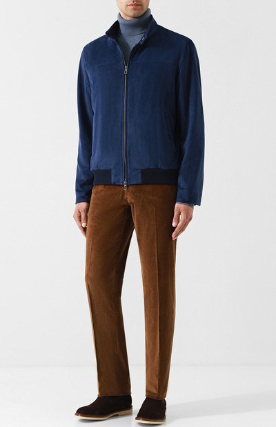 Вельветовые брюки прямого кроя LORO PIANA, арт. FAI3290, фото 2