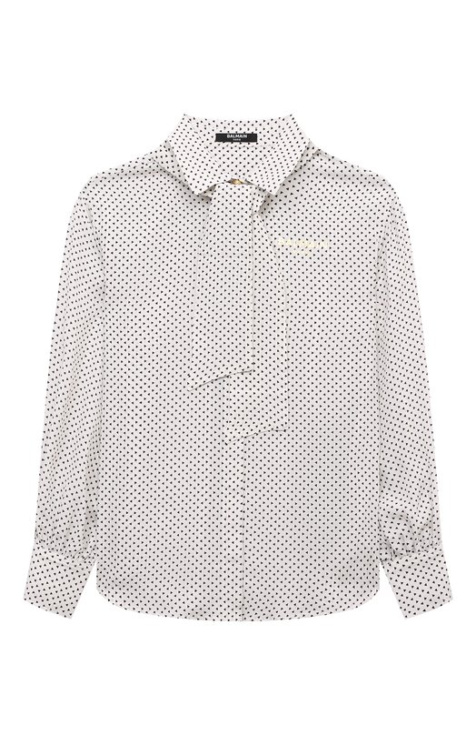 Блузка из вискозы и шелка Balmain