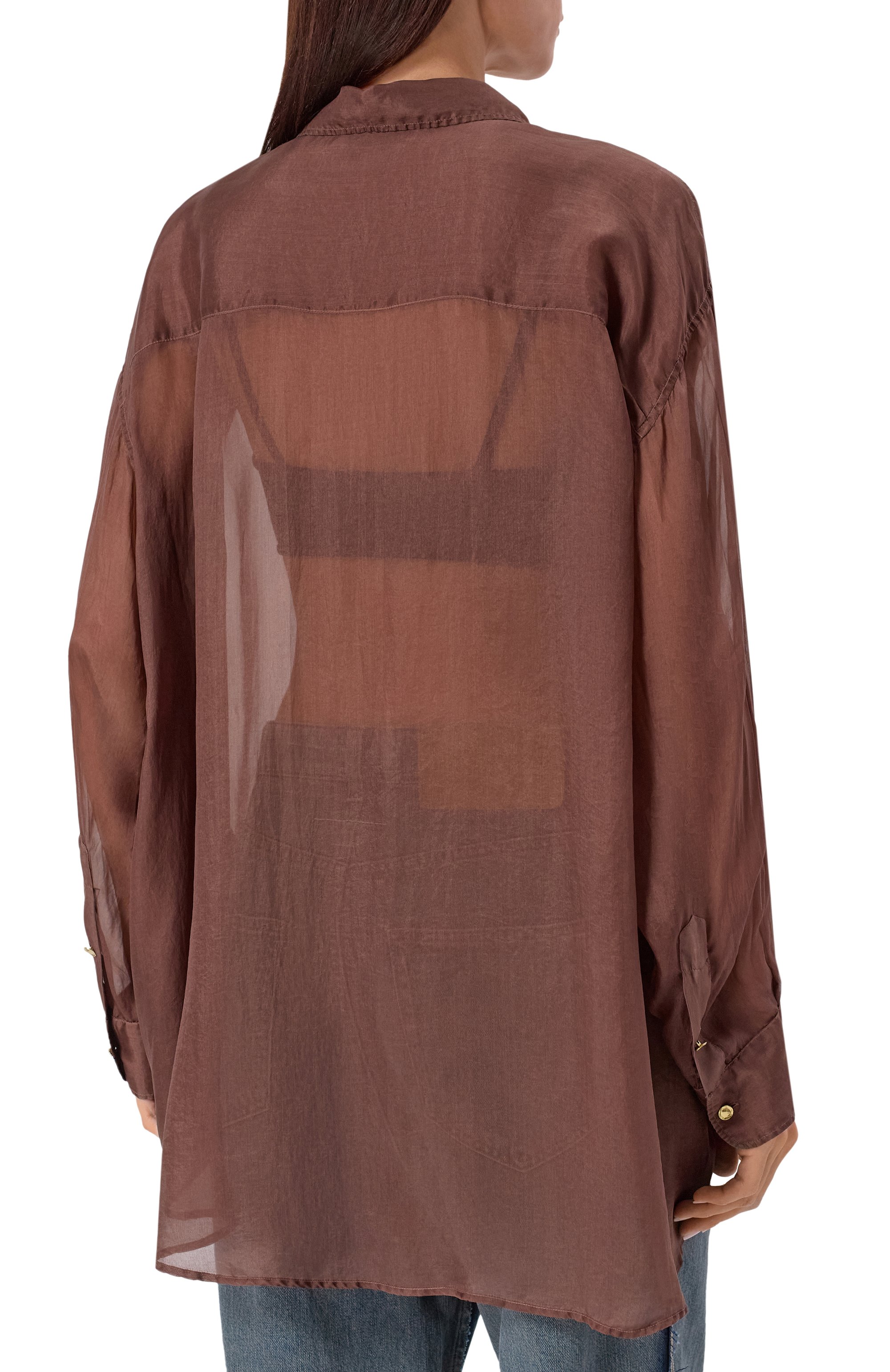 Шелковая рубашка DARKPARK, арт. WSH20C, фото 4