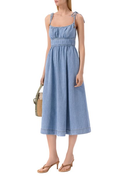 Женское джинсовый сарафан ZIMMERMANN, арт. 5462DRS262