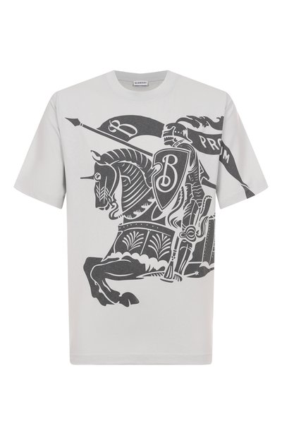 Мужская хлопковая футболка BURBERRY, арт. 8104019