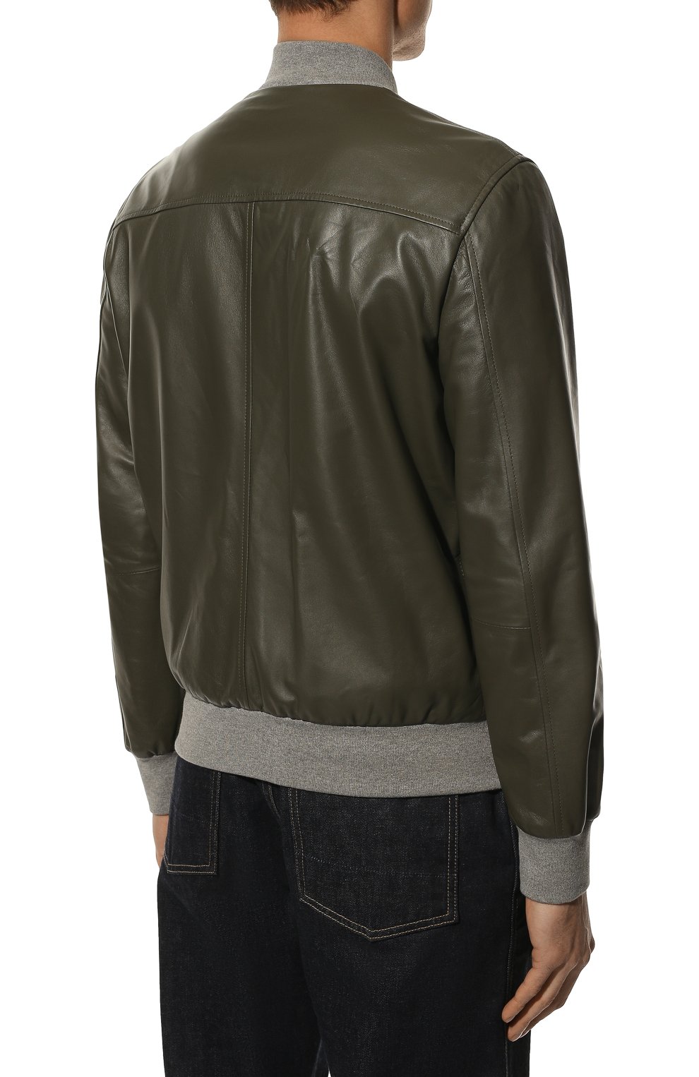 Кожаный бомбер ELEVENTY PLATINUM, арт. E75GBTE02 PEL0E010, фото 4