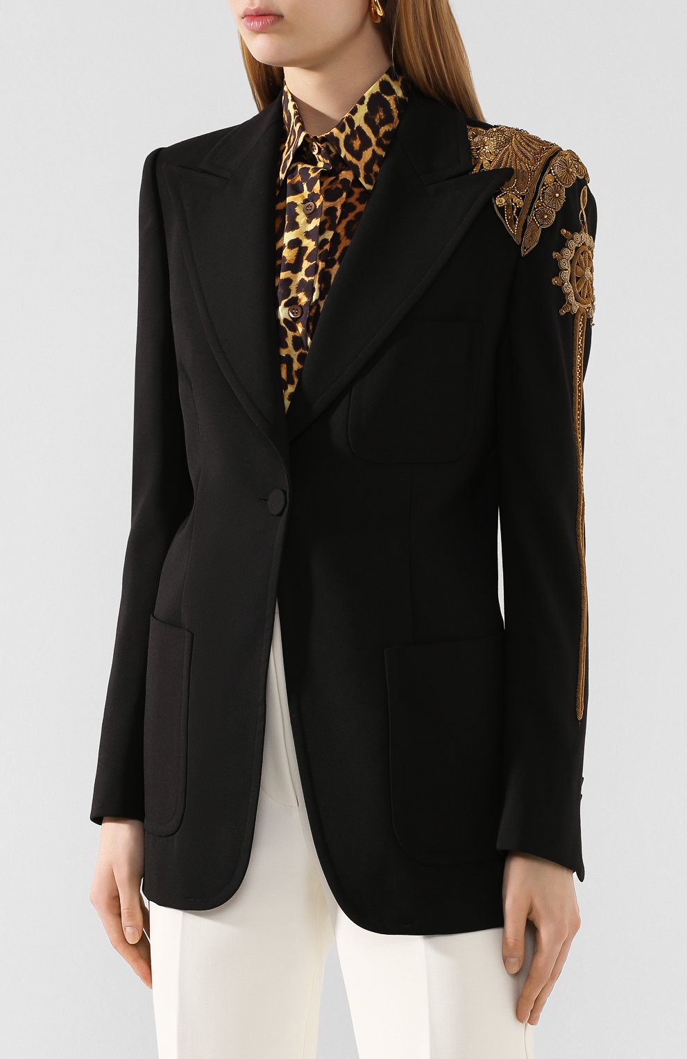 Двубортный жакет DRIES VAN NOTEN, арт. 201-10414-9034, фото 3