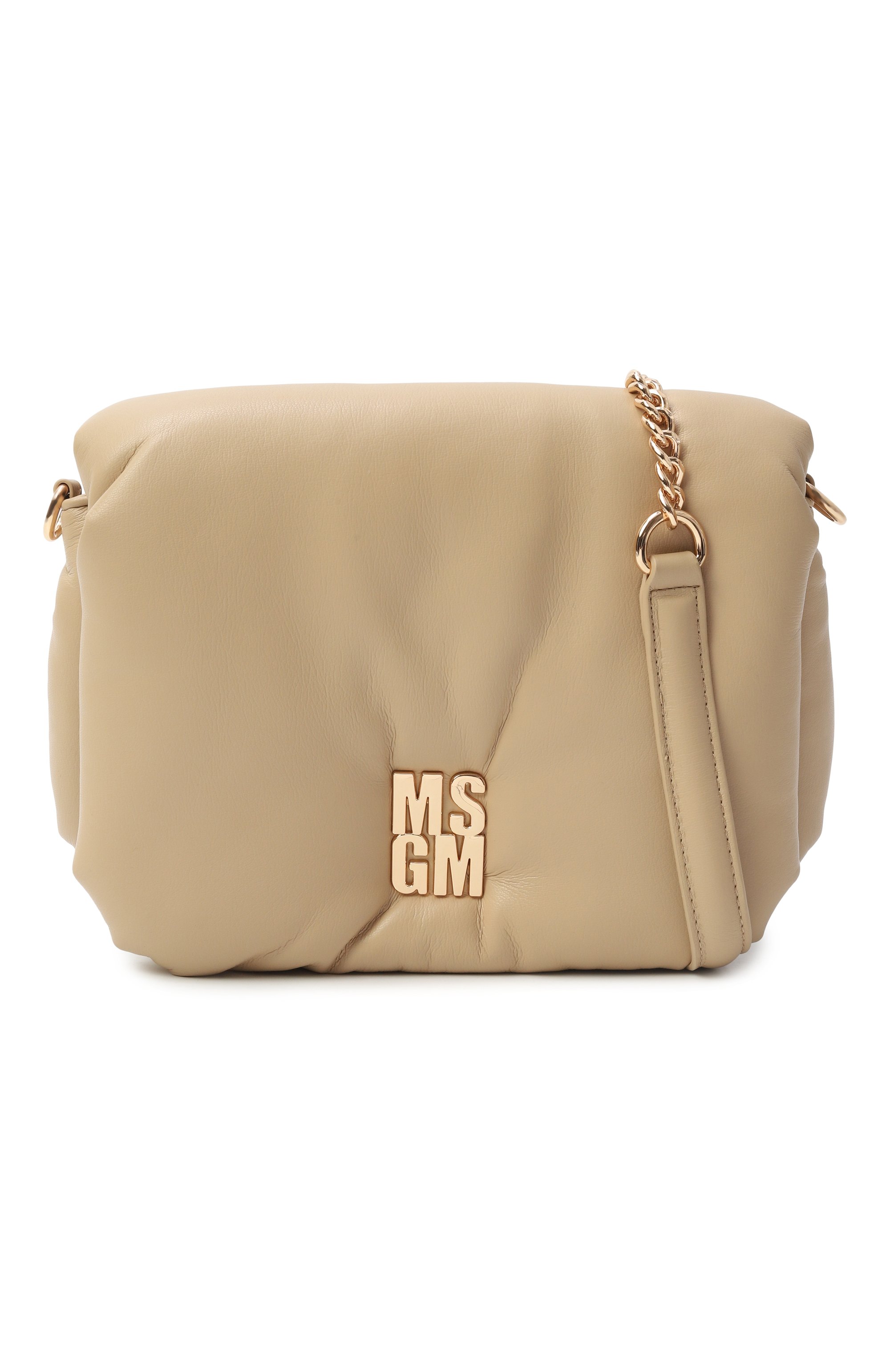 Сумка MSGM KIDS бежевого цвета по цене 16550 руб., арт. F5MSJGBA100, фото 4 Сумка MSGM KIDS, арт. F5MSJGBA100, фото 4