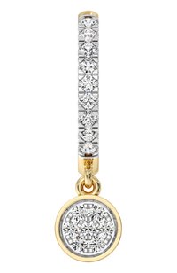 Серьга SERENDIPITY бесцветного цвета по цене 96600 руб., арт. EJE0069Y, фото 2 Серьга SERENDIPITY, арт. EJE0069Y, фото 2