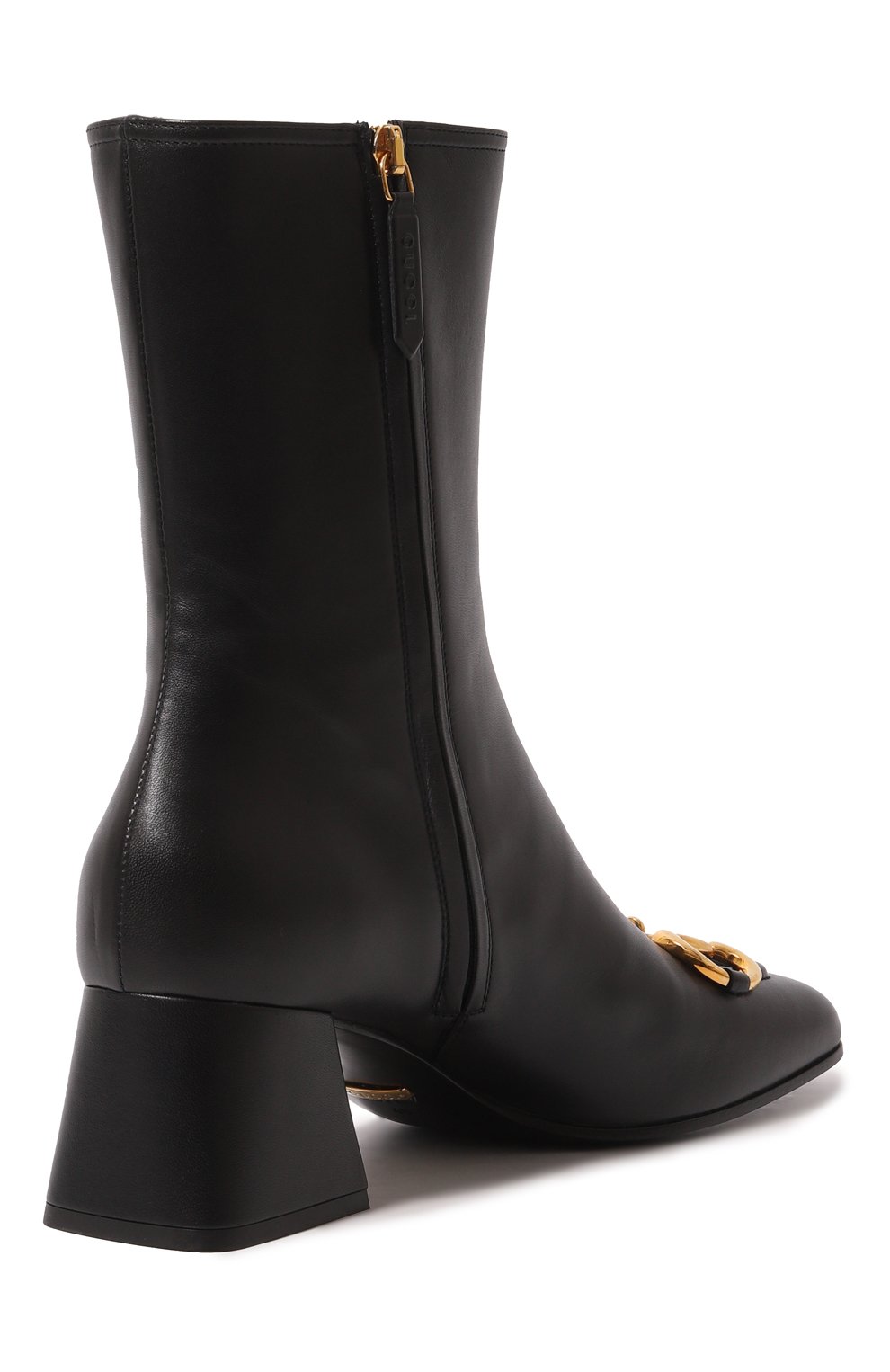 Кожаные ботильоны baby GUCCI, арт. 643888 BKO00, фото 5