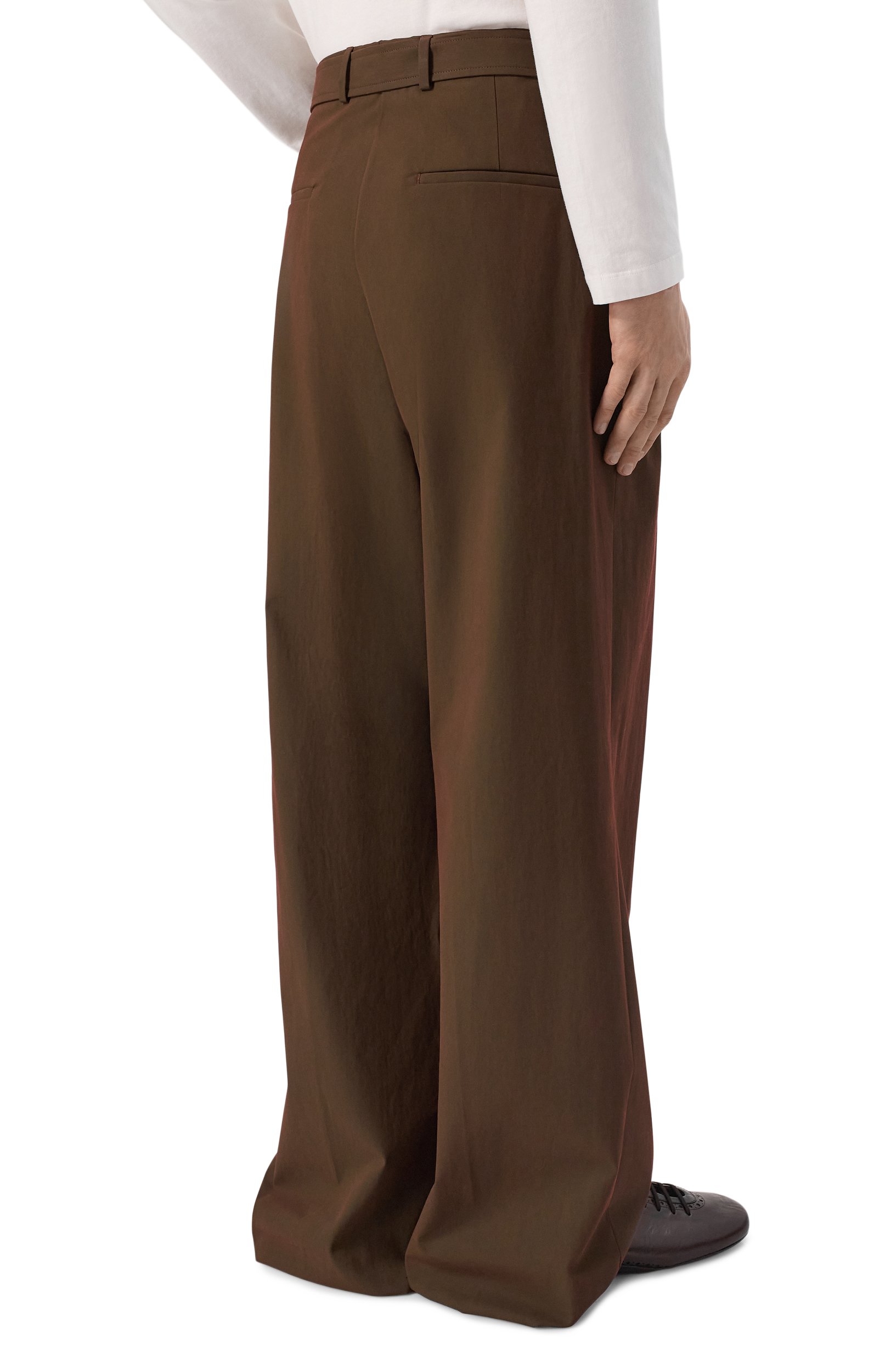 Хлопковые брюки DRIES VAN NOTEN, арт. 020906/4098, фото 4
